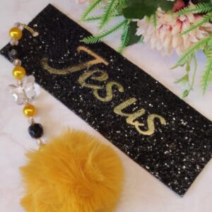 MARCA PÁGINAS JESUS GLITER