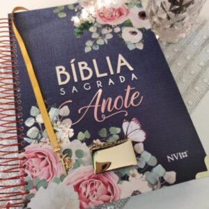 BÍBLIA SAGRADA ANOTE / NVI / CAPA JEANS