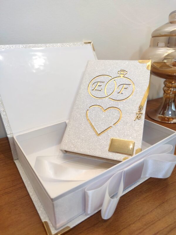 CAIXA PRESENTE PERSONALIZADA NO GLITER - Imagem 2