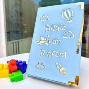 BÍBLIA INFANTIL NO TECIDO - AVIADOR
