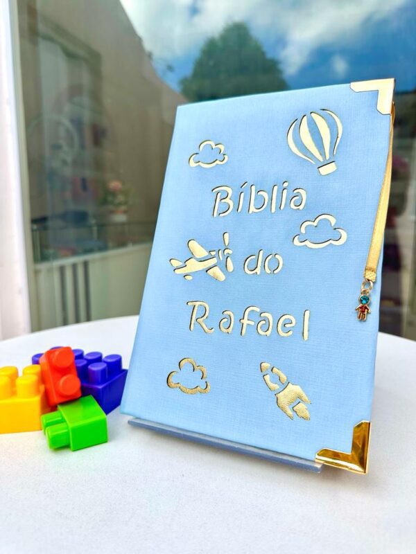 BÍBLIA INFANTIL NO TECIDO - AVIADOR