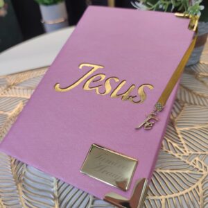 BÍBLIA JESUS NO TECIDO