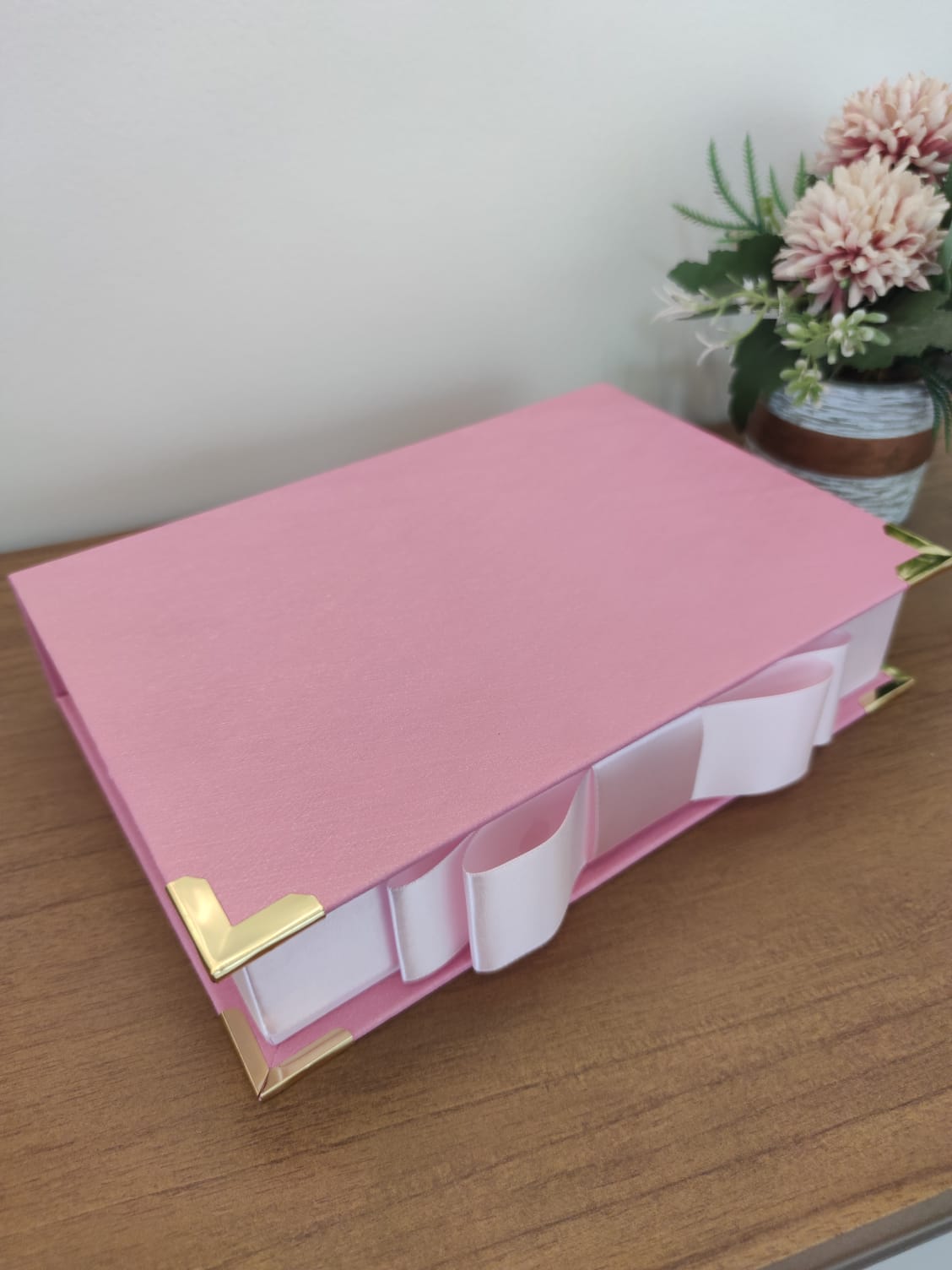 CAIXA PRESENTE PERSONALIZADA NO TECIDO - Imagem 3